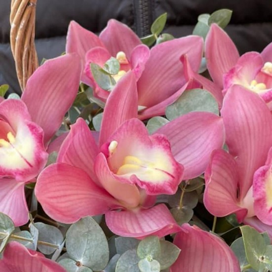 Корзина с орхидеями - фото 6
